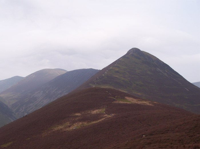 Causey Pike, Scar Crags and Sail