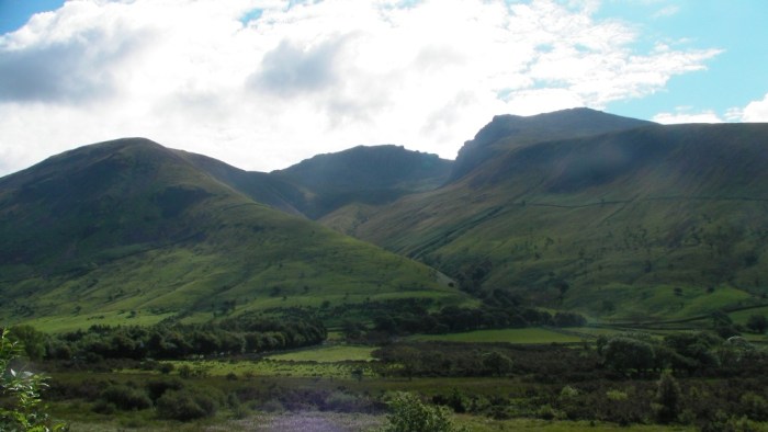 Lingmell and the Scafells Lingmell and the Scafells