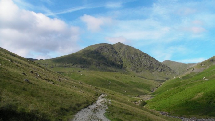 Heading up Glenridding Beck - Catstye Cam ahead Heading up Glenridding Beck - Catstye Cam ahead