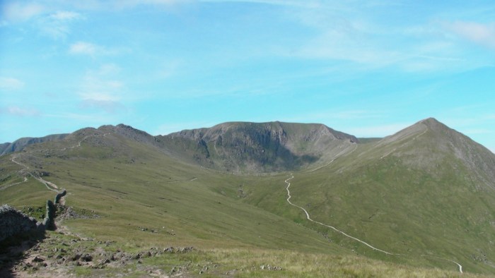 Helvellyn from Birkhouse Moor Helvellyn from Birkhouse Moor