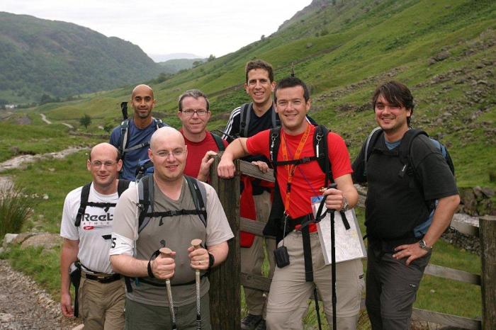 The team at Stockley Bridge