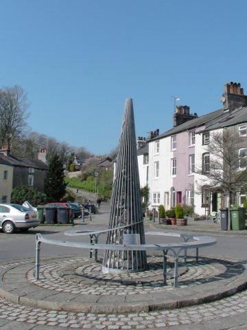 Cumbria Way start point in Ulverston