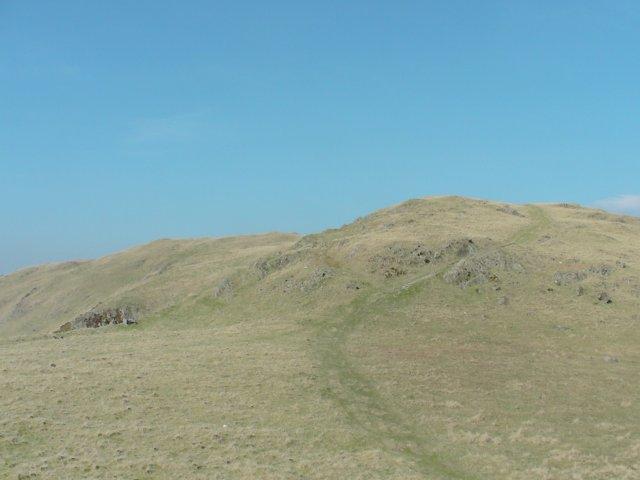 Halfway up Great Burney