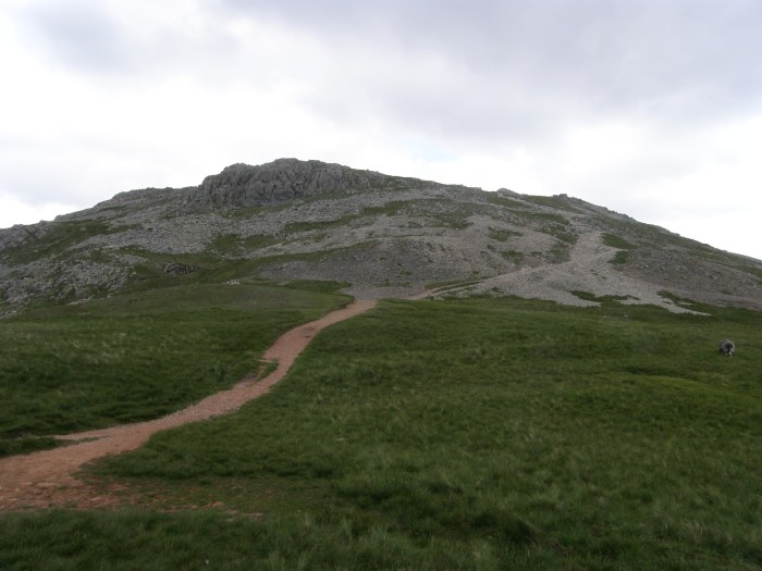 ...and up onto Allen Crags