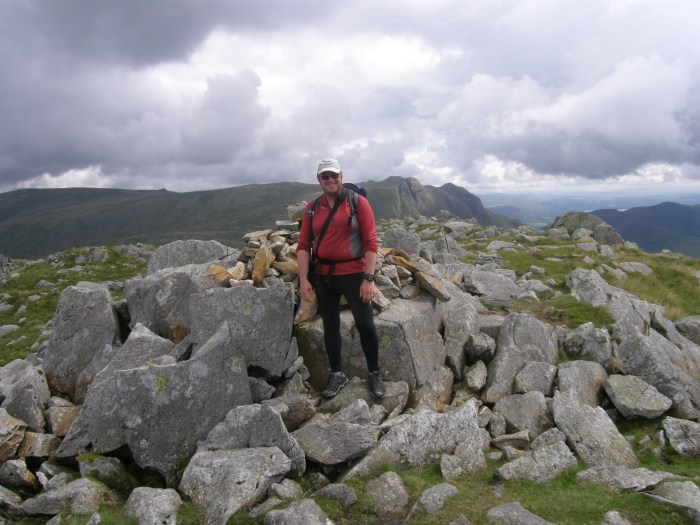 At the summit of Rossett Pike, my 107th Wainwright At the summit of Rossett Pike, my 107th Wainwright