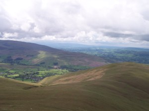 Descending to Sedburgh over Winder