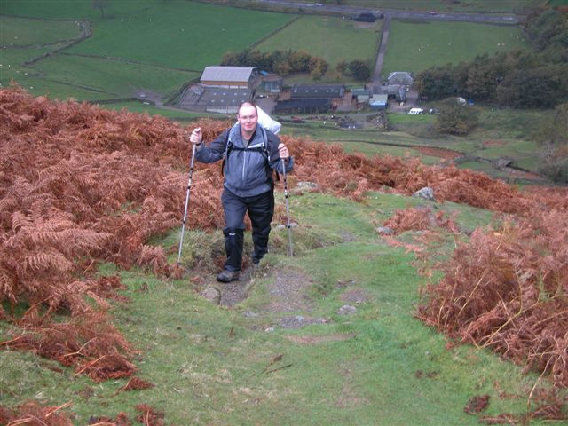 DSCN0079-Sticks Pass Climbing up from Legburthwaite