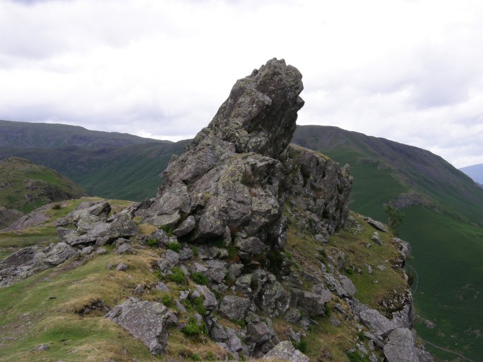 Helm Crag summit close-up