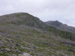 Scafell Pike behind Scafell