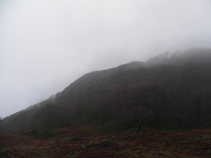 Not a nice day for climbing Holme Fell