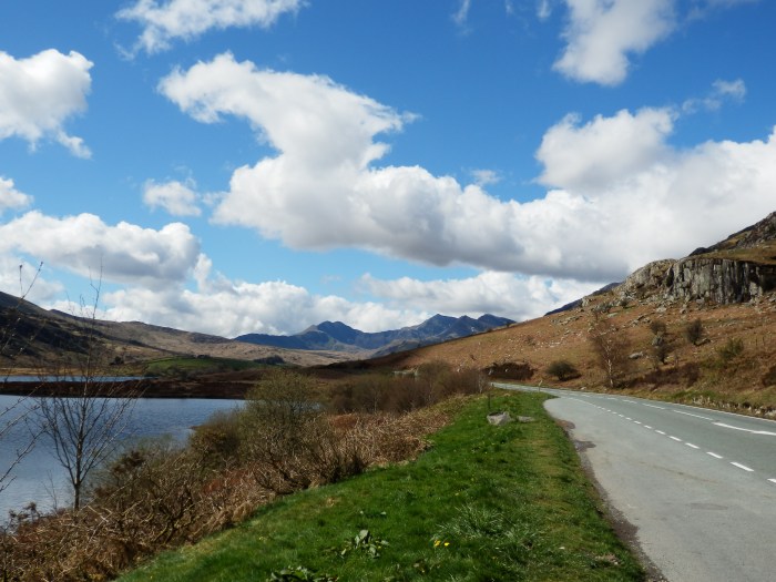 P4120389-Snowdon The drive in to Snowdon