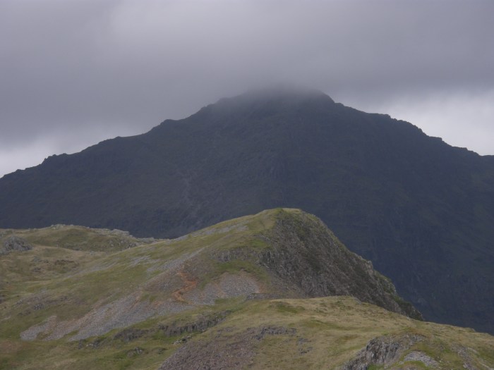 P5091331-Snowdon Gloomy weather over Snowdon