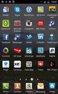All loaded up with Apps