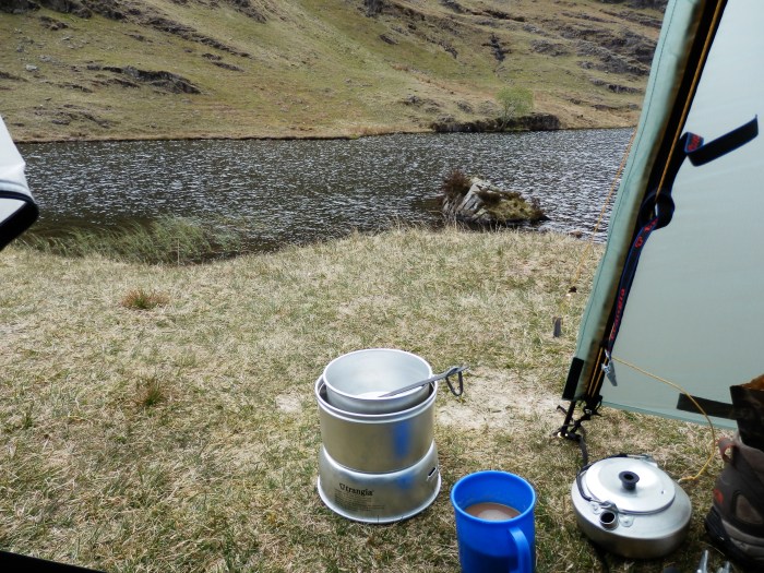 Feeding time at the tarn