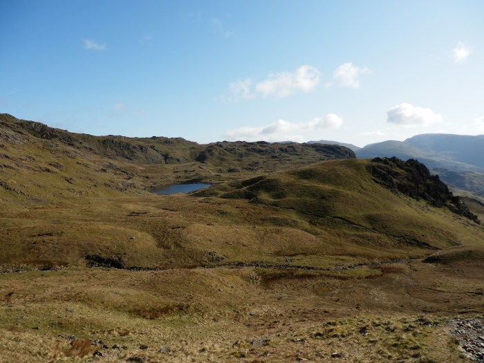 Leaving Codale Tarn