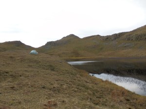 The pitch at Tarn at Leaves