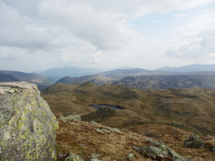 Looking north from Rosthwaite Cam