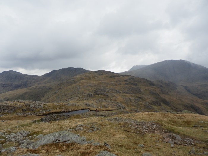 Heading for Allen Crags