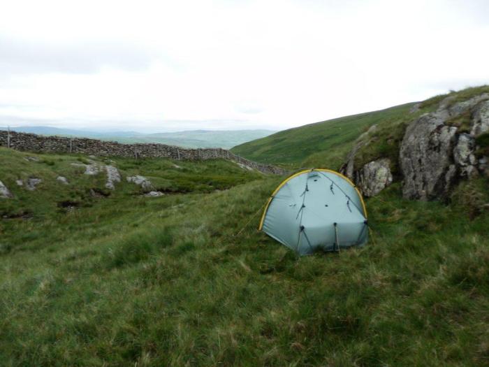 P6300861-GarburnPassWildCamp The pitch at Garburn Pass
