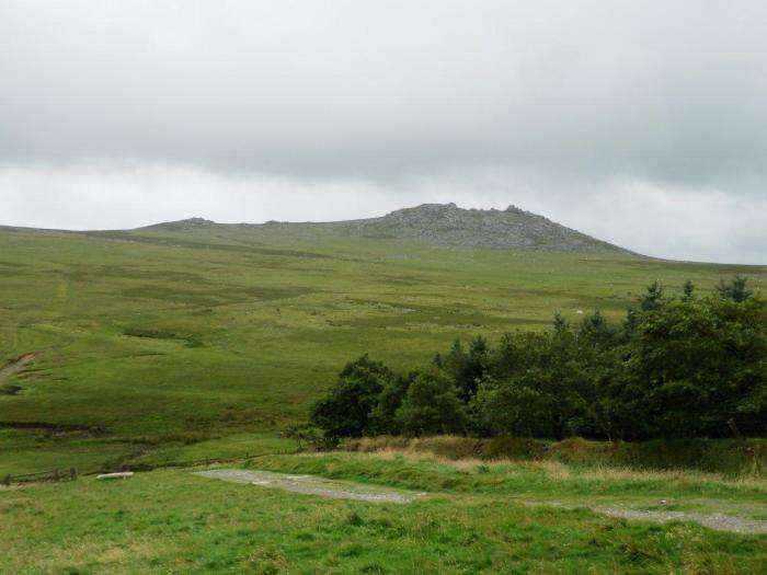 Rough Tor from the car park