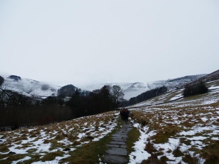 Heading for Grindsbroook Clough