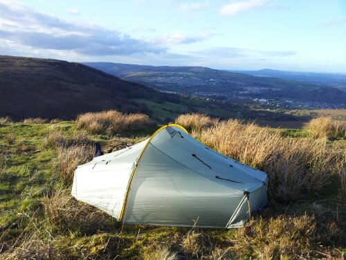 The best camp (#2) above Pontypool