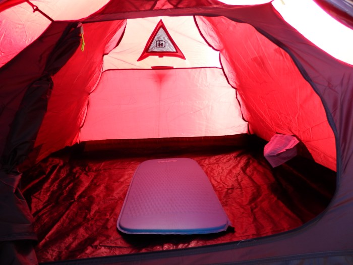 Quite a bit of mesh inside