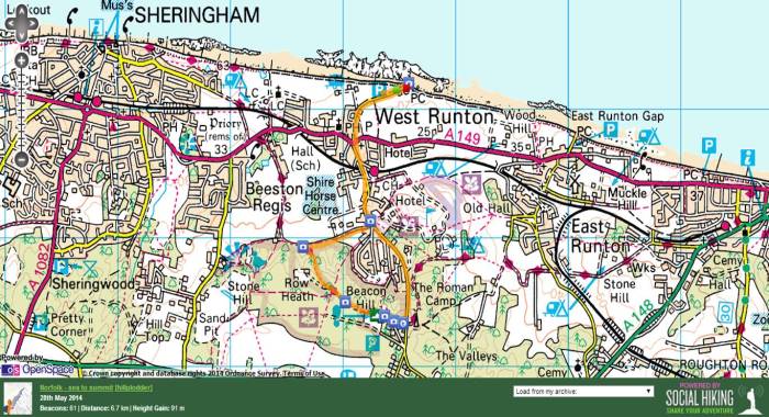 From the sea to to summit of Norfolk