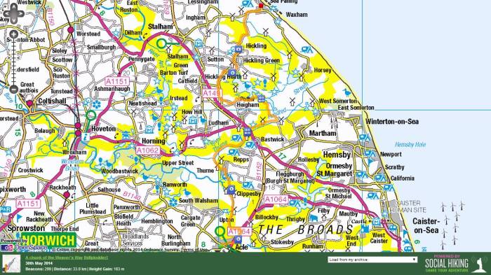 A chunk of the Weaver's Way