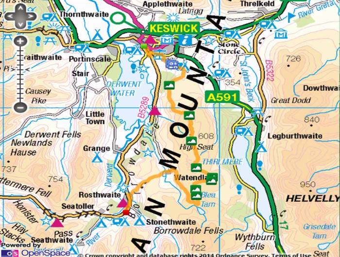 20140626 Kewick to Rosthwaite