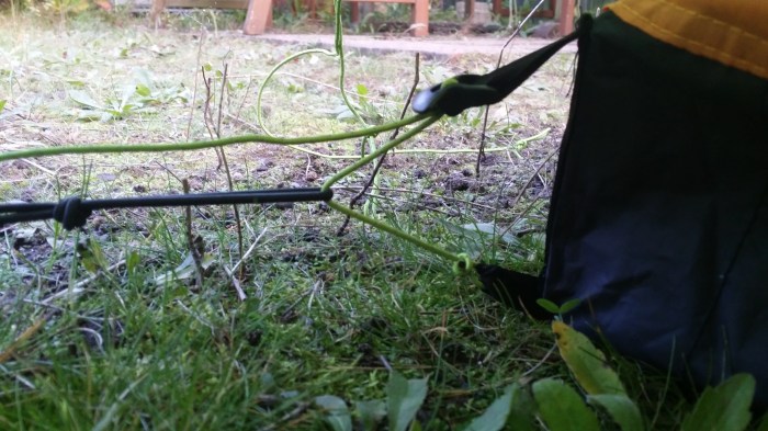 Shock cord added to the inner corner pullouts