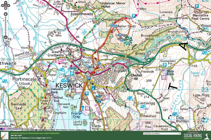 20141130 Derwentwater and Latrigg