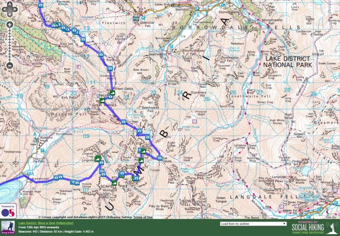 Day 5: Lingmell to Blackbeck Tarn