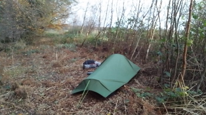 Camp 4: north of Uckfield