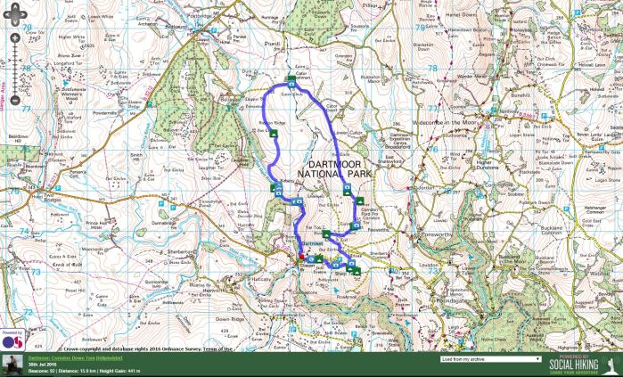Saturday daywalk on Corndon Down