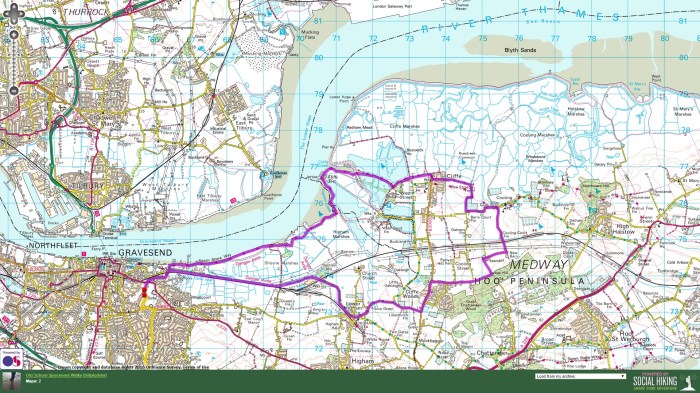 Route 2: The Marshes (about 17 miles)