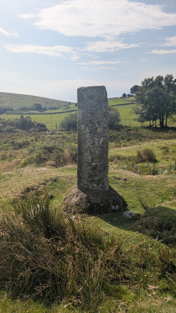 Boundary stone at Cullever Steps