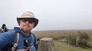 At the summit of Ryder's Hill